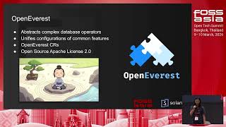 Unified database provisioning and management on Kubernetes, Chi Fujii, #FOSSASIA Summit 2026