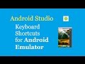 How to work with Emulator in Android Studio