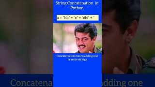 String Concatenation in Python