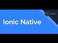 Installing & Using Ionic Native Plugins
