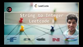 String to Integer | Leetcode 8 | Live coding session 🔥🔥| O(n) | String Manipulation 💯