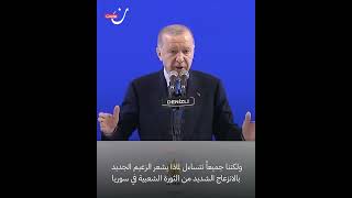 أردوغان ينتقد انزعاج المعارضة التركية من سقوط الأسد