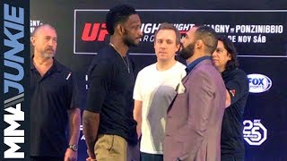 UFC Fight Night 140: Main card fighters face off at media day