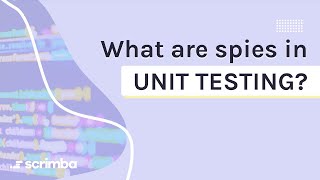 Unit testing: Spies 🕵️ | Unit testing tutorial