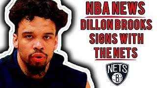 Dillon Brooks SIGNS With The Nets‼️🤯🏆 | STEPHEN A. SMITH | ESPN | WOJ | NBA NEWS