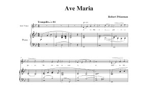 Robert Prizeman: Ave Maria (Fabiano Maniero. trumpet)