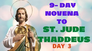 9-DAY NOVENA TO ST.  JUDE THADDEUS -  DAY 3