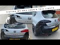 Tinting My Mk2 Seat Leon's Tail Lights *FAIL* | Tail Light Removal | JSMK