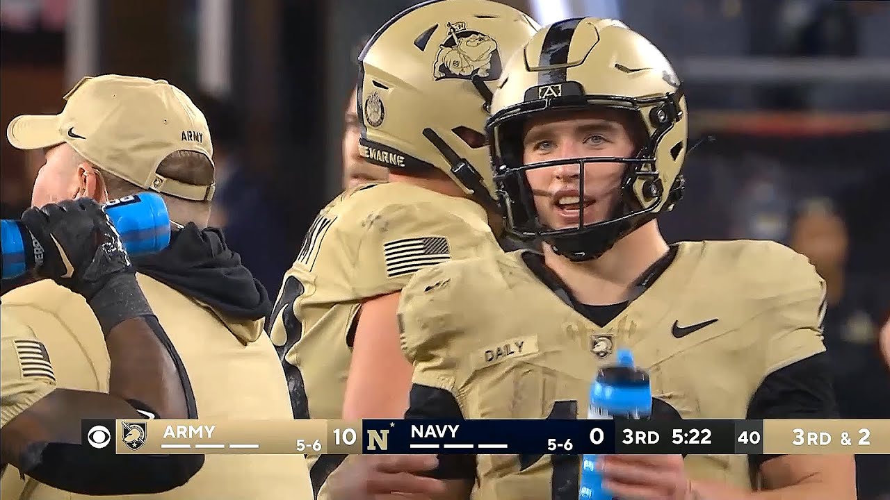 ARMY Vs NAVY College Football Game Full Highlights 2023 - YouTube