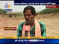 lack of irrigation water farmers lost their crop karimnagar