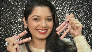 LAKME 9 TO 5 Weightless Lip and Cheek Matte Mousse Lip Colour | Review \u0026 Swatches