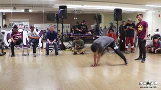 Somethin from Nothin | Bboy Top 8 J Funky vs Pete