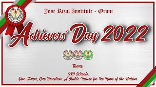 SY 2021 - 2022 | JRI ORANI | Achievers' Day