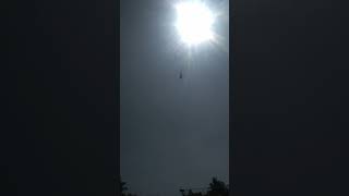 helicopter flying near to ground level in Hubli unkal village #viral #shorts  #youtube #dharwad