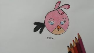 رسم كيوت انجري بيرد How to draw cute angry birds