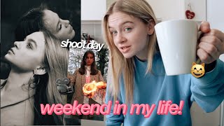 a WEEKEND in my LIFE!!🤠 *shoot day edition*