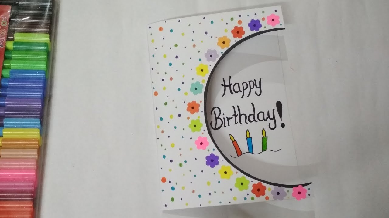 30 Creative Homemade Birthday Cards To Recreate