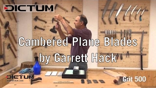 Sharpening with Garrett Hack - Cambered Plane Blades | EN Original Version Tutorial Video