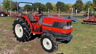 KUBOTA GL320 PowerShift review + start kleintraktor japanese compact tractor Японский минитрактор