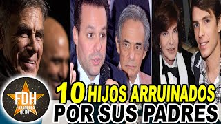 😱😨Los 10 Hijos de Famosos que NO LOGRARON SUPERAR la Sombra de Sus PADRES😰