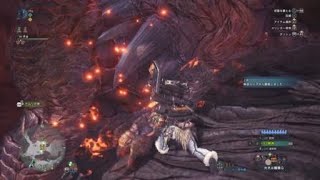 MHW テオ　最大金冠　尻尾位置　自マキ 龍結晶