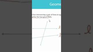 geometry transversal lines !! mathematics  iit foundation lesson        5 geomet