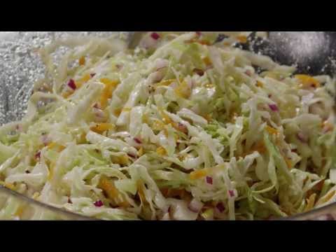 How to Make Cabbage Coleslaw | Salad Recipe | Allrecipes.com How to Make Cabbage Coleslaw | Salad Recipe | Allrecipes.com