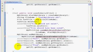 Eclipse and Java - Introducing Persistence - Lesson 11