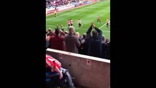Jordi Gomez penalty Sunderland vs Southampton 2-5-15