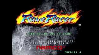 Rave Racer ( Arcade 1995 ) - Namco [ Playthrough/LongPlay ]