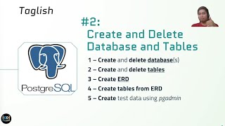 SQL #2: Create and Delete PostgreSQL Databases and Tables