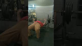 315Lb. Bench Press. 3 Reps. 3 Plates. #benchpress #fitness #gym #excercise