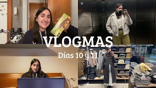 Vlogmas días 10 y 11: haul, inglés, ofi…