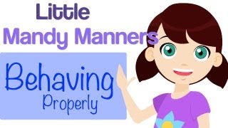 Chovat se správně | Little Mandy Manners | TinyGrads | Dětská videa | Písně postav