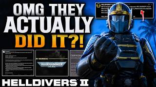 Helldivers 2 MASSIVE UPDATE! Players Are Conflicted!