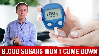 Why High Blood Sugar Levels Won't Come Down On Keto & Intermittent Fasting? – Dr. Berg