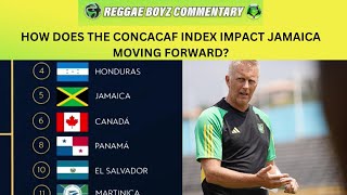 How does the CONCACAF Index impact Jamaica in future competitions?