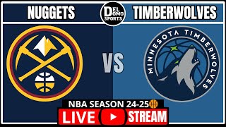 Denver Nuggets vs Minnesota Timberwolves 🏀 NBA Full Game Scoreboard Play-by-Play Jan 25, 2025