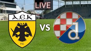AEK Athens vs Dinamo Zagreb Live Match Score 🔴