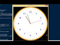 Simple Analog Clock using Tkinter in Python