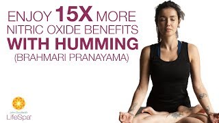 Enjoy 15x More Nitric Oxide Benefits with Humming (Brahmari Pranayama)  | John Douillard's LifeSpa