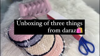 Unboxing of Three Things From Daraz🛍️|| Facial Steamer and others…,.