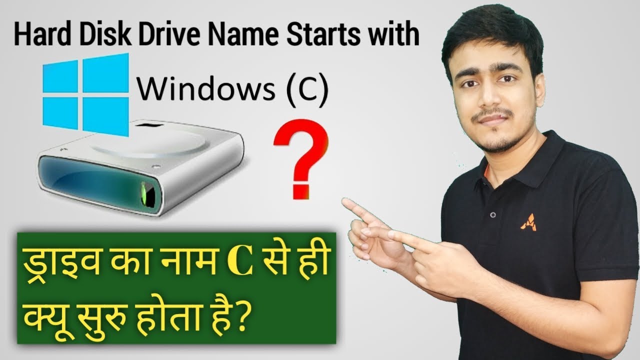 Why Computer Hard Disk Drive Name Starts From C But Not From A, B ...