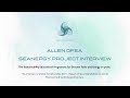 Allen Ofea - Seanergy Project Interview