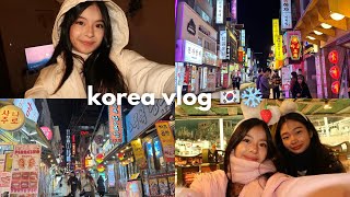 KOREA VLOG 🇰🇷: winter in seoul, shopping, and lots of food!