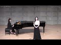 소프라노 신지호 gott im frühling 서울대 성악과 2학년 위클리 soprano jiho shin f. schubert weekly recital