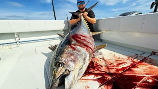 GIANT Tunas on TOPWATER (Epic YFT Fishing) C\u0026C