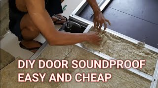 Very easy How to make Diy Soundproof room door studio, karaoke, home theatre