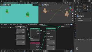 【Blender : Geometry講座】第56回 : Curve to Points Node