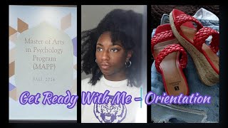 GRWM | Grad School Orientation (MA Psychology)